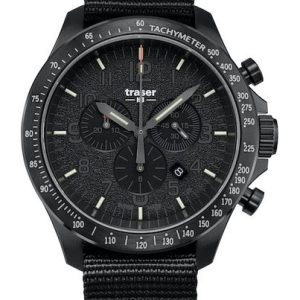 Traser P67 Officer Pro Chronograph Black Nato