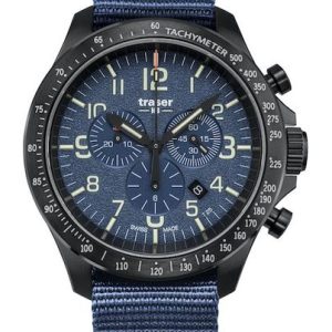 Traser P67 Officer Pro Chronograph Blue Nato