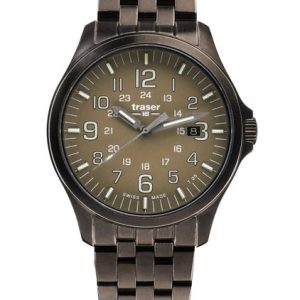 Traser P67 Officer Pro Gunmetal Khaki Ocel