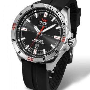 Vostok Europe Almaz Automatic Line NH35A/320A258 - Silikonový řemínek