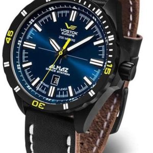 Vostok Europe Almaz Automatic Line NH35A/320C257 - Kožený řemínek