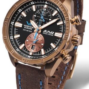 Vostok Europe Almaz Bronze Line 6S11/320O266 - Kožený řemínek