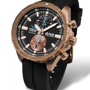 Vostok Europe Almaz Bronze Line 6S11/320O266 - Silikonový řemínek