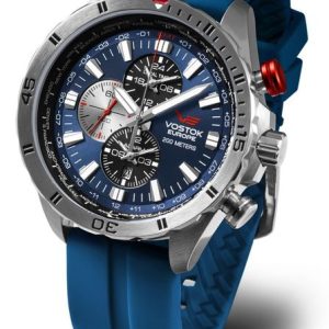 Vostok Europe Almaz Multifunctional Line YM26-320A652S Blue