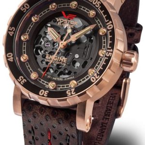 Vostok Europe Engine Automatic Skeleton NH72-571B648