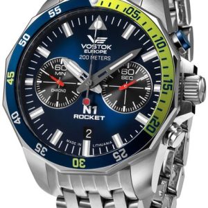 Vostok Europe N-1 Rocket Chrono Line 6S21-225A708B