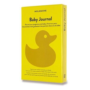 Zápisník Moleskine Passion Baby Journal ŽLUTÝ - tvrdé desky - L