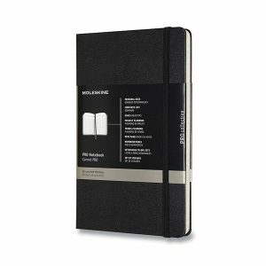 Zápisník Moleskine Professional VÝBĚR BAREV - tvrdé desky - L