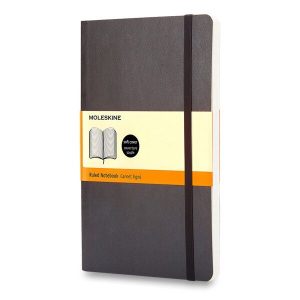 Zápisník Moleskine VÝBĚR BAREV - měkké desky - L