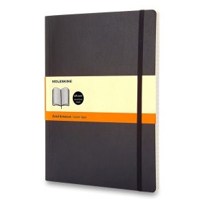 Zápisník Moleskine VÝBĚR BAREV - měkké desky - XL