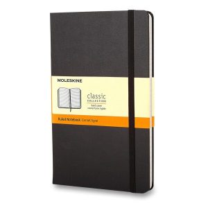 Zápisník Moleskine VÝBĚR BAREV - tvrdé desky - L