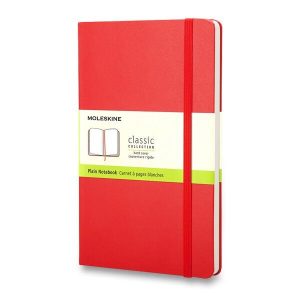 Zápisník Moleskine VÝBĚR BAREV - tvrdé desky - S