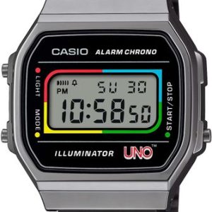 Casio Collection Vintage A168WEUC-1AER UNO™ Collaboration