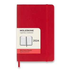 Diář Moleskine 2024 - měkké desky - S