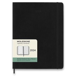 Diář Moleskine 2024 - měkké desky - XL