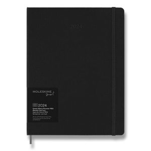 Diář Moleskine Smart Writing 2024 - pevné desky - XL