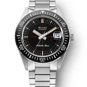 Nivada Grenchen Antarctic Diver 32038A - Bracelet Flat Link