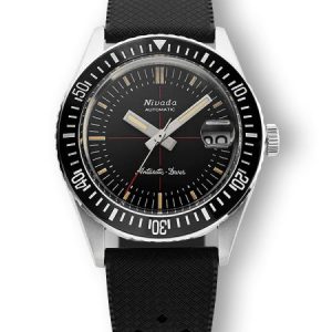 Nivada Grenchen Antarctic Diver 32038A - Rubber tropic