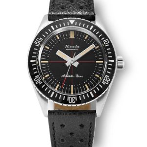 Nivada Grenchen Antarctic Diver 32044A17 - Black Racing strap