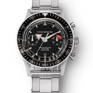 Nivada Grenchen Chronomaster Broad Arrow Manual - Oyster