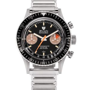 Nivada Grenchen Chronomaster Orange Boy Manual - Forstner Bonklip