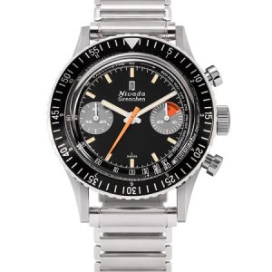 Nivada Grenchen Chronomaster Orange Boy SL Manual - Forstner Bonklip