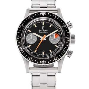 Nivada Grenchen Chronomaster Orange Boy SL Manual - Forstner Rivet