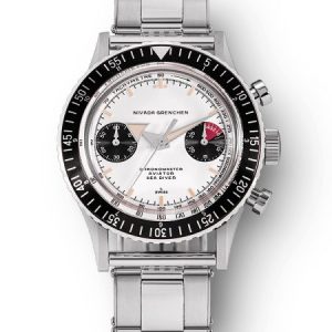 Nivada Grenchen Chronomaster Panda Manual - Oyster