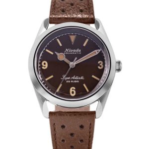 Nivada Grenchen Super Antarctic 3.6.9 Tropical - Brown Racing strap