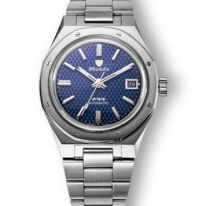 Nivada Grenchen F77 Blue Date 69001A77