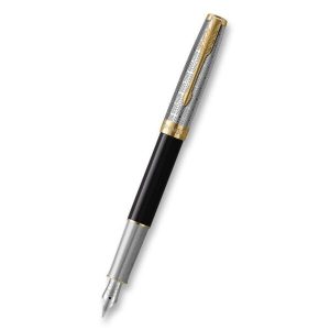 Plnicí pero Parker Sonnet Premium Metal Black GT 1502/515978 - hrot F (slabý)