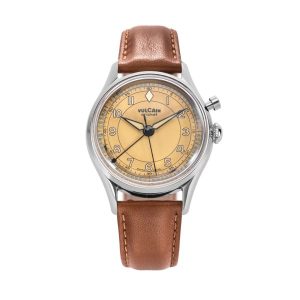 Vulcain Cricket Classique 36 mm - Khaki Brown - Brown Plain