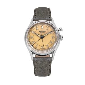 Vulcain Cricket Classique 36 mm - Khaki Brown - Grey