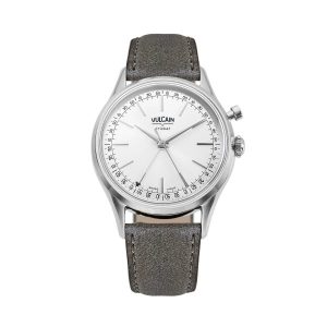 Vulcain Cricket President 36 mm - Silver - Grey