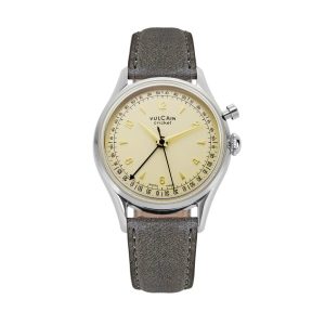 Vulcain Cricket Tradition 36 mm - Eggshell - Grey