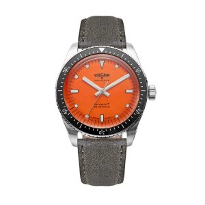 Vulcain Skindiver Nautique Orange - Grey