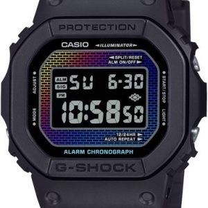 Casio G-Shock DW-5600RW-1ER Rainbow Brick Wall Series