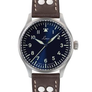 Laco Flieger Stuttgart Pro Blau 43 Automatic