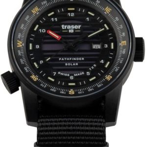 Traser P68 Pathfinder Solar Black Černé Nato