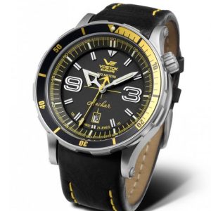 Vostok Europe Anchar Submarine Automatic Line NH35A/510A522 - Kožený řemínek