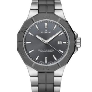 EDOX Delfin Quartz Date 53021-3GM-GIN