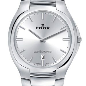 EDOX Les Bémonts Ultra Slim Date Quartz 56003-3-AIN