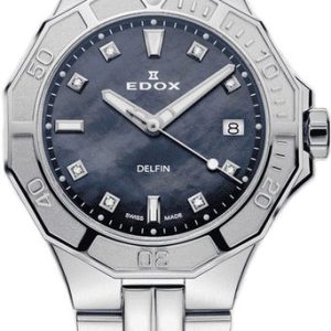 EDOX Sport Delfin Diver Date Lady 53020-3M-NANND