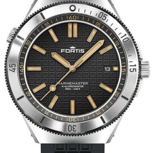 Fortis Marinemaster M-44 Black Resin COSC F8120017