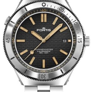 Fortis Marinemaster M-44 Black Resin COSC F8120018