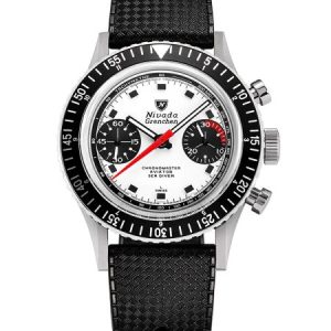 Nivada Grenchen Chronomaster Paul Newman - Inter. Bezel - Manual - Rubber Tropic