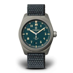 Formex Field Automatic Petrol Blue Field Nylon-Velcro Blue Strap 0660.1.6533.131