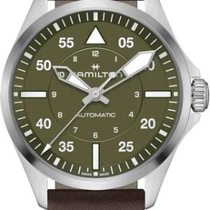 Hamilton Khaki Aviation Pilot Day Date Auto 39mm H76305560