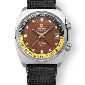 Nivada Grenchen Antarctic GMT - Tropical - Rubber Tropic