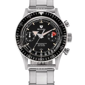 Nivada Grenchen Chronomaster Broad Arrow N Inter. Bezel - Manual - Oyster